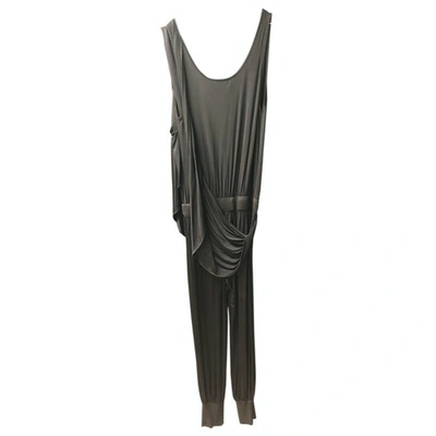 Pre-owned Alexander Mcqueen Jumpsuit In Black