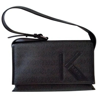 Pre-owned Krizia Leather Handbag In Black