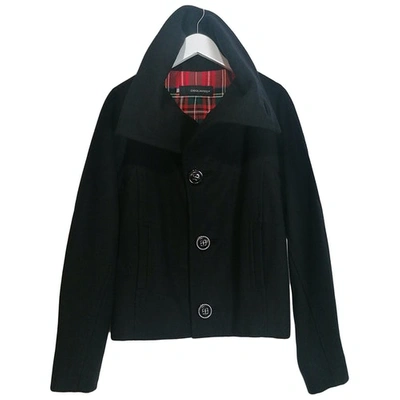 Pre-owned Dsquared2 Wool Jacket In Black