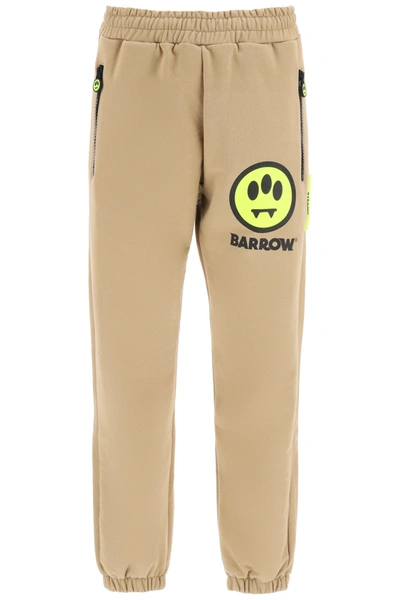 Barrow Jogging Trousers In Beige,yellow,black