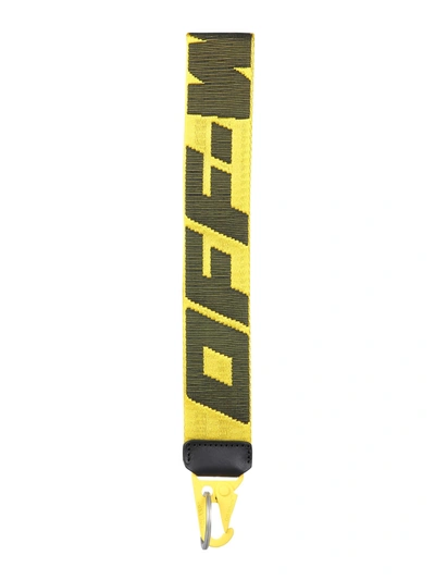 Off-white Key Ring 2.0 In Yellow