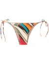 Lygia & Nanny Thai Printed Bikini Bottom In Multicolour