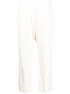 Nili Lotan Stretch Cotton Twill Crop Military Pants In Neutrals