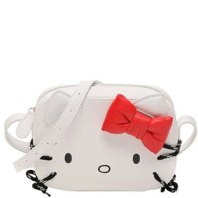 Pre-owned Balenciaga White Leather Hello Kitty Camera Bag | ModeSens