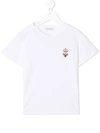 Dolce & Gabbana Logo Print Short-sleeved T-shirt In White