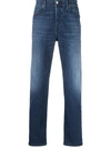 DIESEL D-FINING MID-RISE TAPERED JEANS
