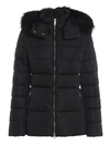 ADD ADD BLACK QUILTED SHORT PUFFER JACKET