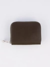 AMI ALEXANDRE MATTIUSSI AMI ZIPPED CARD HOLDER