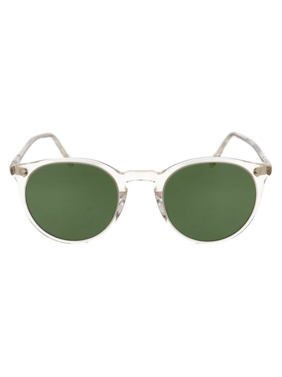 Oliver Peoples Omalley Sun Sunglasses In Transparent