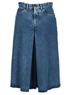 MAISON MARGIELA MAISON MARGIELA SPLICED DENIM CULOTTES