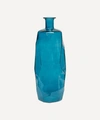 SAN MIGUEL RECYCLED GLASS STRAIGHT SIDED ORIGAMI VASE,000585540