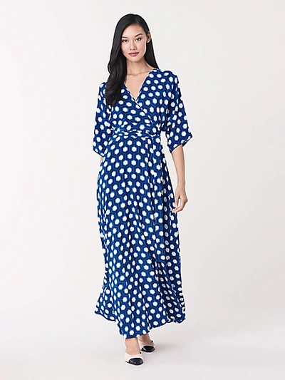 dvf eloise maxi dress Diane von Furstenberg Eloise Maxi Wrap Dress  UFO No More