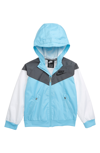 Nike Kids' Windrunner Water Resistant Hooded Jacket In Game Royal