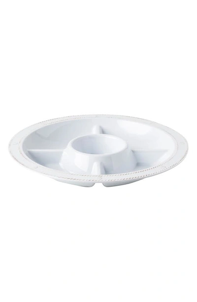 JULISKA JULISKA BERRY AND THREAD SECTIONED MELAMINE SERVING TRAY,MA06100
