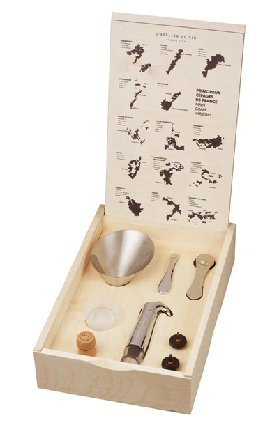 L'atelier Du Vin Oeno Connoisseur Wine Tool Gift Set In Beige