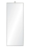 Renwil Filbert Mirror In Metallic Silver