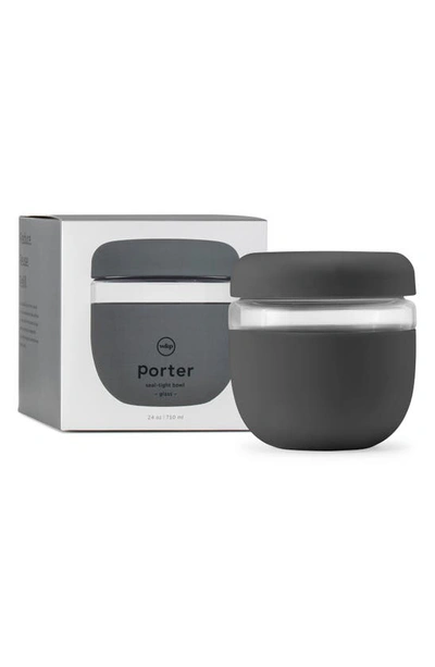 W & P Design Porter Seal Tight Bowl In Charcoal