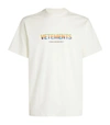 VETEMENTS VETEMENTS THINK DIFFERENTLY T-SHIRT,16260672
