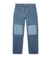 JW ANDERSON JW ANDERSON PATCHWORK STRAIGHT JEANS,16261080