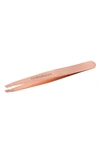 TWEEZERMAN ROSE GOLD SLANT TWEEZER,1256-RGLLT