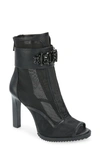 KARL LAGERFELD BLAYZE PEEP TOE BOOTIE,KL404013