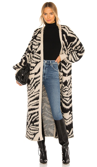 Show Me Your Mumu Out And About Cardigan In Tigre Knit