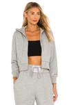 ADAM SELMAN SPORT SHRUNKEN HOODIE,ASEL-WK10