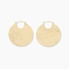 GORJANA BANKS PROFILE HUGGIES IN GOLD PLATED BRASS, WOMEN'S BY GORJANA