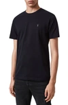 Allsaints Brace Tonic Slim Fit Crewneck T-shirt In Ink Navy