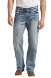 SILVER JEANS CO. GORDIE RELAXED FIT STRAIGHT LEG JEANS,M83456SMC150