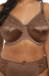 Elomi Cate Full Figure Underwire Bra In Pecan