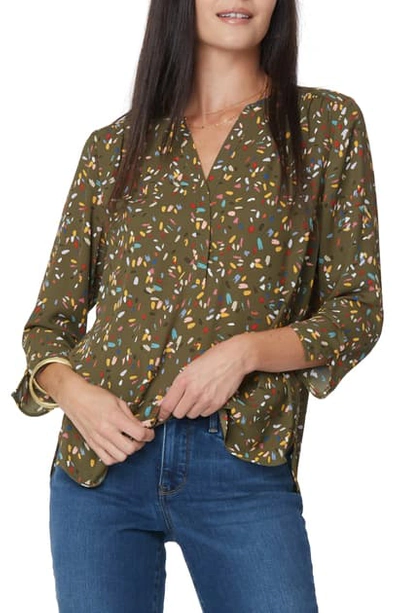 Curves 360 By Nydj Perfect Blouse In Hope Garden