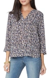 Curves 360 By Nydj Perfect Blouse In Westside Geo