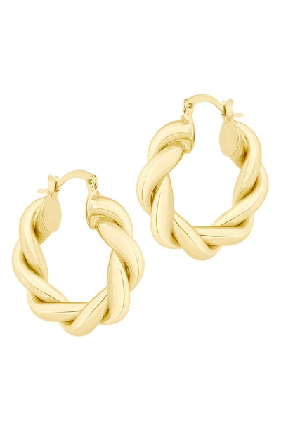Electric Picks Lennon Hoop Earrings In Gold