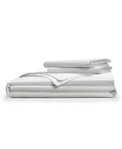 Pillow Guy Luxe Tencel Duvet Cover Set In White