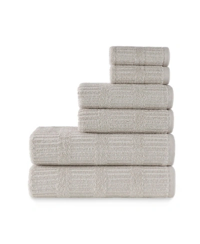 Talesma Bermuda 6 Pieces Towel Set Bedding In Beige