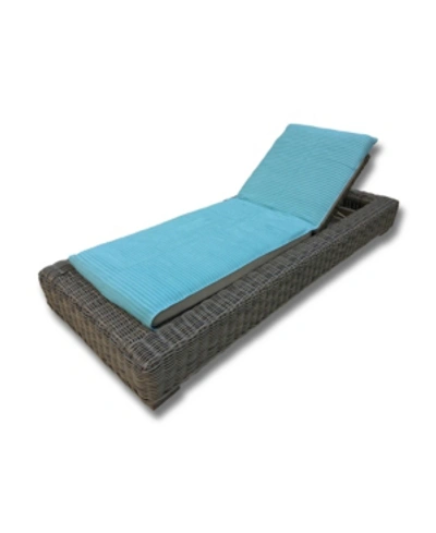 Talesma Chaise Lounge Towel Bedding In Open Blue