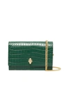 ALEXANDER MCQUEEN CROCODILE EFFECT CROSSBODY BAG