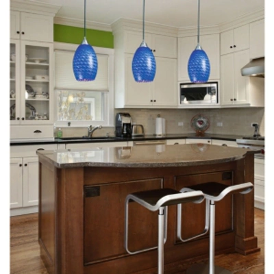 Elk Lighting Mulinello Collecion Sapphire In Silver