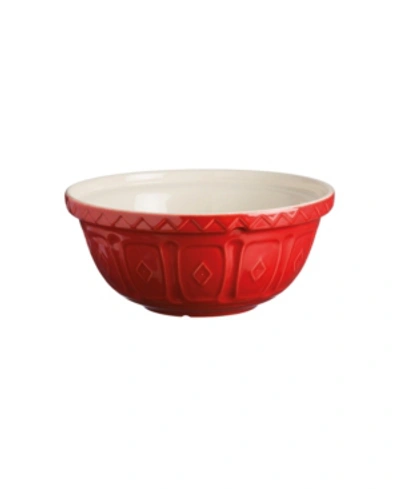 Mason Cash Color Mix 9.5" Mixing Bowl In Red