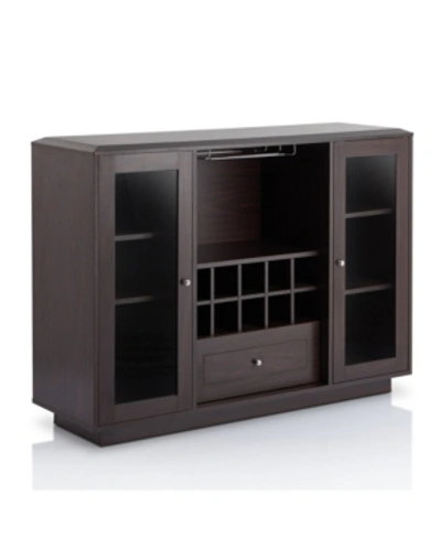 Furniture Of America Bormie Modern Buffet In Dark Brown