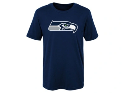 Outerstuff Kids' Youth Seattle Seahawks Primary Logo T-shirt In Navy