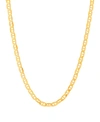 MACY'S POLISHED 22" MARINER CHAIN (3MM) IN 10K YELLOW GOLD
