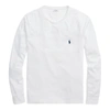 Ralph Lauren Classic Fit Jersey Long-sleeve T-shirt In White