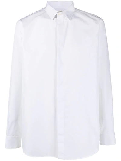 SAINT LAURENT POPLIN LONG-SLEEVE SHIRT