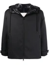 MONCLER HOODED ZIP-UP JACKET