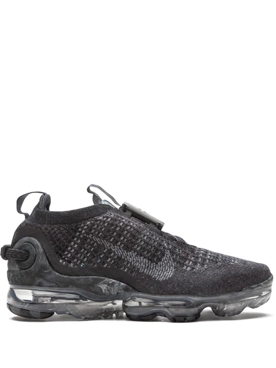 Nike Women's Air Vapormax 2020 Flyknit Running Trainers From Finish Line In Black,dark Grey,black