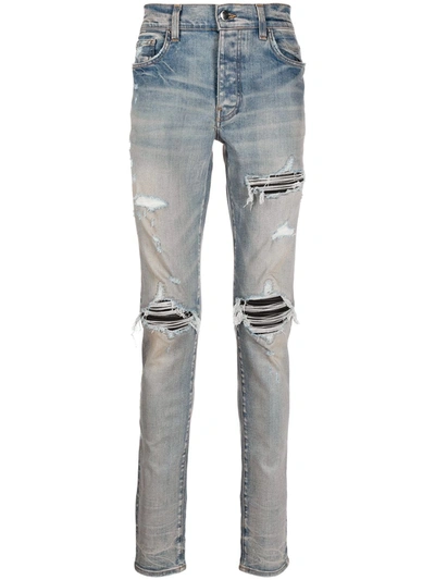 Amiri Mx1 Mid-rise Skinny Jeans In Clay Indigo