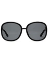 Gucci Gg0893s 001 Oversized Square Sunglasses In Black
