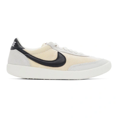 Nike Killshot Sneakers In White Suede And Fabric